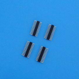 الصين الملعب 2.0mm أنثى رأس رابط صف مزدوجة مع 200V AC / DC الجهد تصنيف موزع