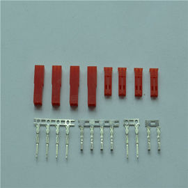 الصين اللون الأحمر ليرة سورية سلسلة سلك إلى سلك موصل 2 دبوس 2.5MM الملعب ذكر / أنثى الطرفية مصنع