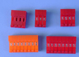 الصين 2.54mm الملعب إدك موصل اللون الأحمر مع سلك ينطبق أوغ # 22 - # 28 مصنع